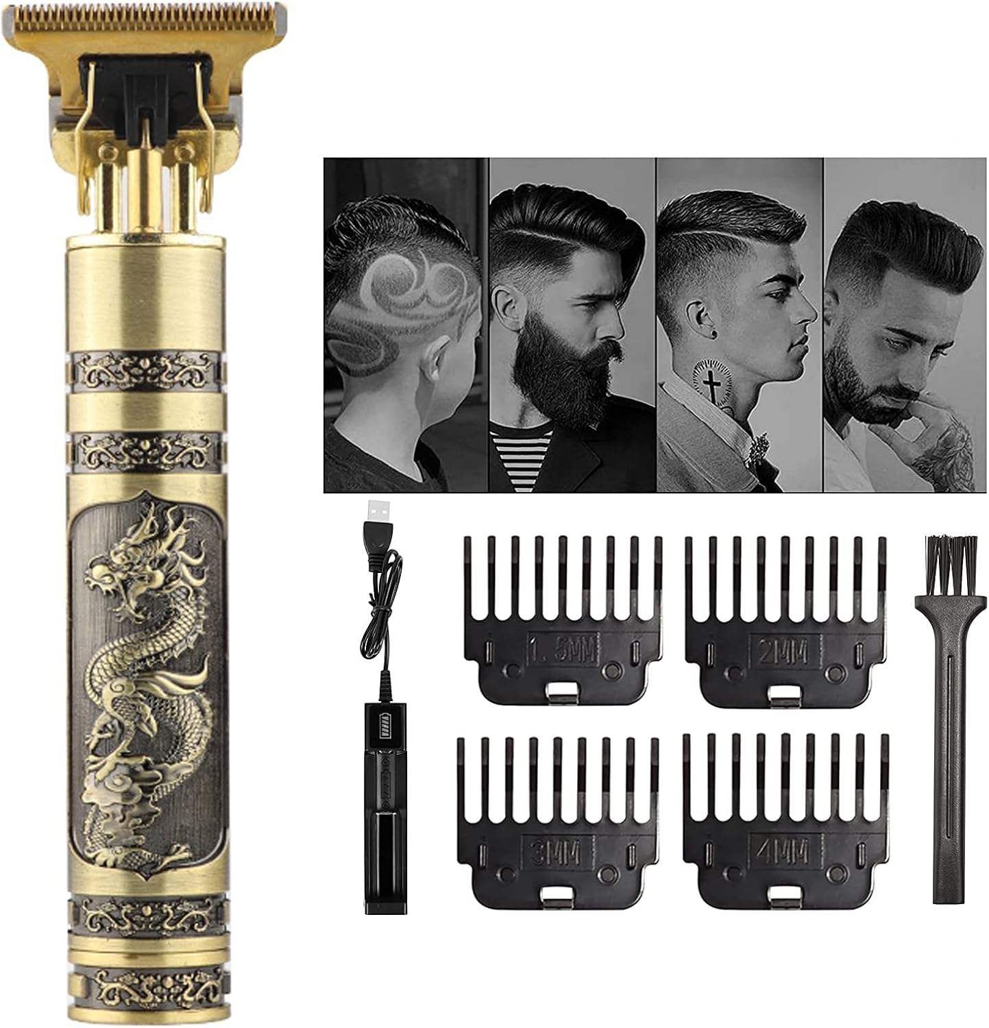 RASURADOR DE CABELLO Y BARBA RECARGABLE