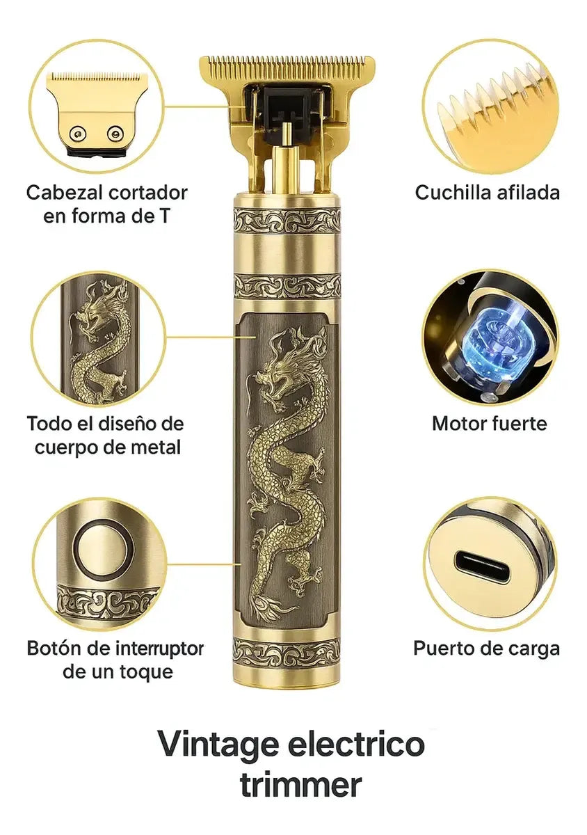 RASURADOR DE CABELLO Y BARBA RECARGABLE