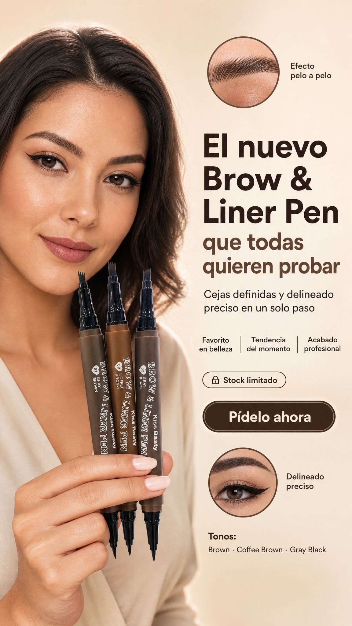 DELINEADOR MAGICO BROW & LINER PEN