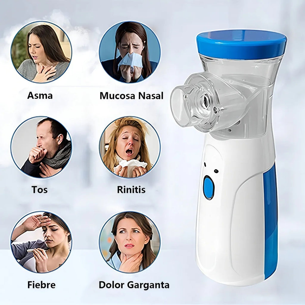 Mini Nebulizador Portátil HH-W302Plus - Tecnología Mesh