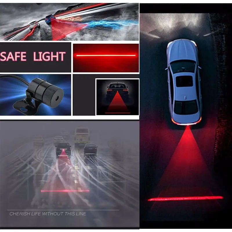 LUZ LED LASER ANTI COLISION