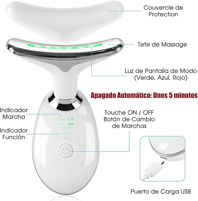 Masajeador Facial y de Papada