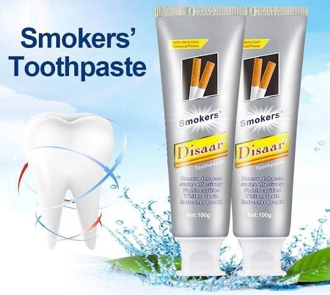 Pasta Dental Blanqueadora SMOKERS Disaar